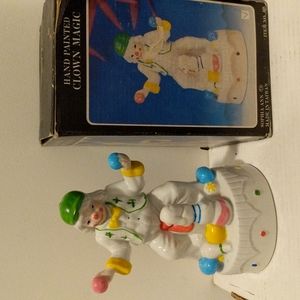 3/$35.00 VINTAGE HAND PAINTED CERAMIC CLOWN